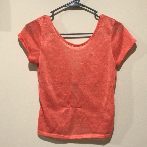 Orange Delia*s crop top - Picture 1 of 3